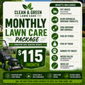 Monthly Lawn Care Package