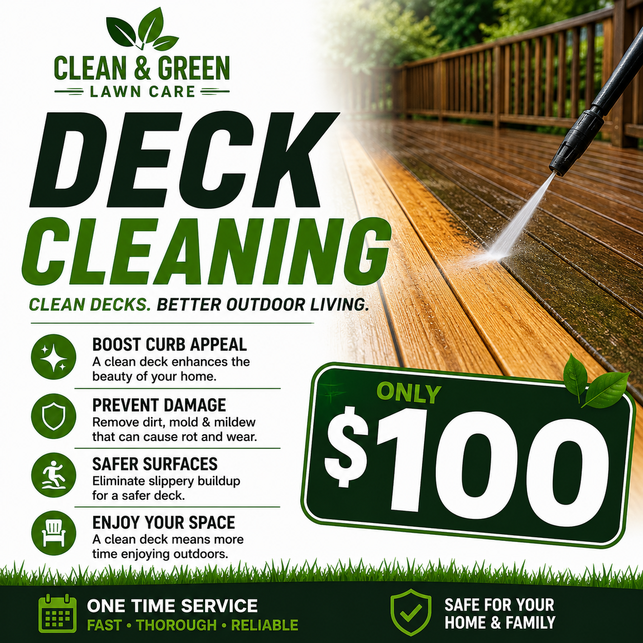 Deck Cleaning