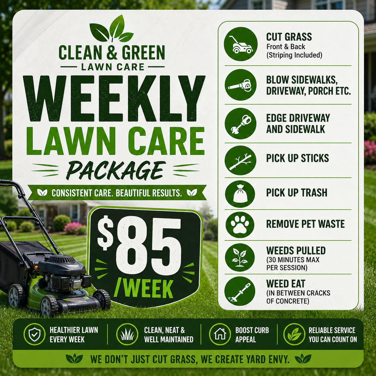 Weekly Lawn Care