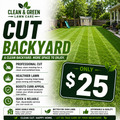 25$ Cut Backyard