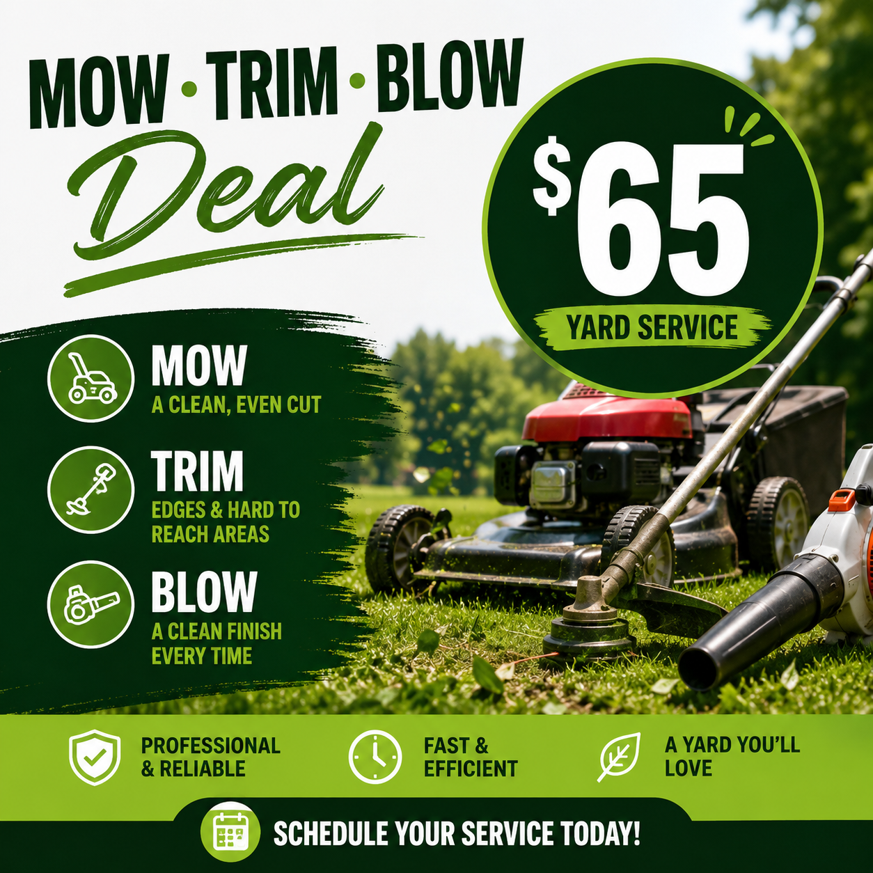 Mow Trim Blow Deal
